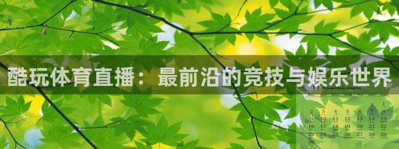 超凡国际ip：酷玩体育直播：最前沿的竞技与娱乐世界